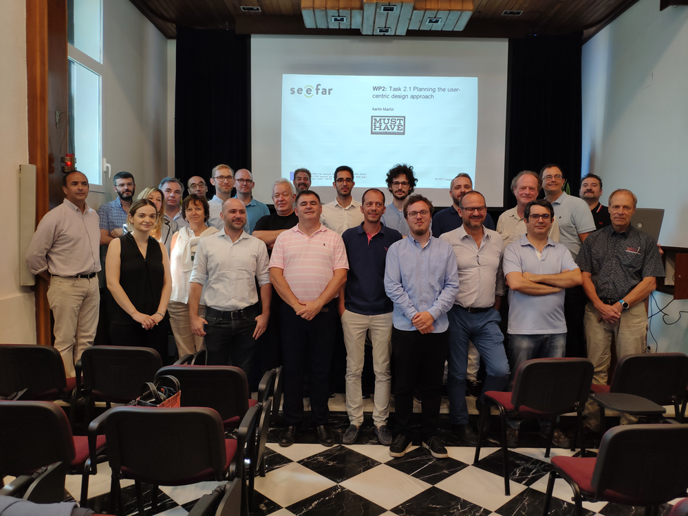 The See Far project consortium held its second plenary meeting in Madrid, on the days 10 and 11 of July 2019