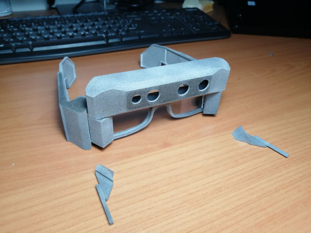 3D smartglasses for visual impairments