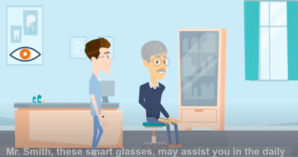 video smart glasses anteprimaa